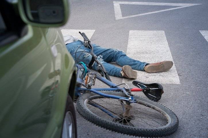 Accident de cycliste